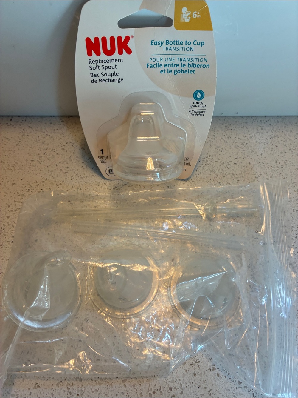 Nuk replacement soft spouts